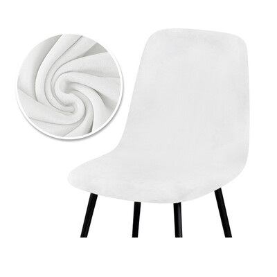 1 tükki sametkangast kest Ühevärviline tooli kate Baari tooli katted pingi kate lühikese suurusega istmeümbris kodu elutuppa 