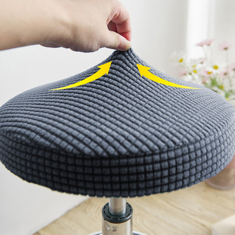 Lz katted ümmargused katted Elastne baaripadja kate pestav padja kate 30-40 cm toolile