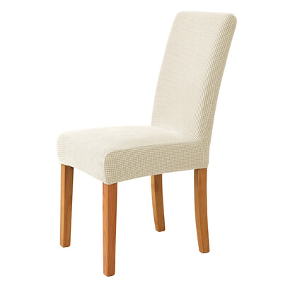 Ζακάρ υφασμάτινο κάλυμμα καρέκλας για τραπεζαρία Γάμου Ξενοδοχείου Συμπόσιο Σπιτιού Αφαιρούμενη Πλενόμενη Θήκη Καθίσματος Stretch Καλύμματα καρέκλας Spandex