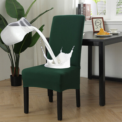 αδιάβροχο Ψηλή πλάτη XL/M Μέγεθος μασίφ Κάλυμμα καρέκλας Stretch φόρεμα για καλύμματα καρέκλας για τραπεζαρία Γάμος θήκη για διακόσμηση σπιτιού