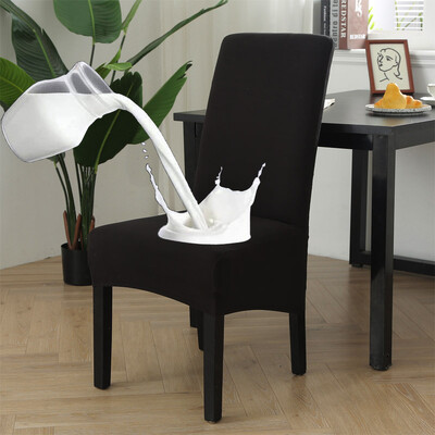 αδιάβροχο Ψηλή πλάτη XL/M Μέγεθος μασίφ Κάλυμμα καρέκλας Stretch φόρεμα για καλύμματα καρέκλας για τραπεζαρία Γάμος θήκη για διακόσμηση σπιτιού