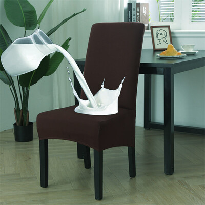 αδιάβροχο Ψηλή πλάτη XL/M Μέγεθος μασίφ Κάλυμμα καρέκλας Stretch φόρεμα για καλύμματα καρέκλας για τραπεζαρία Γάμος θήκη για διακόσμηση σπιτιού