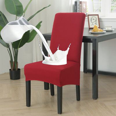 αδιάβροχο Ψηλή πλάτη XL/M Μέγεθος μασίφ Κάλυμμα καρέκλας Stretch φόρεμα για καλύμματα καρέκλας για τραπεζαρία Γάμος θήκη για διακόσμηση σπιτιού