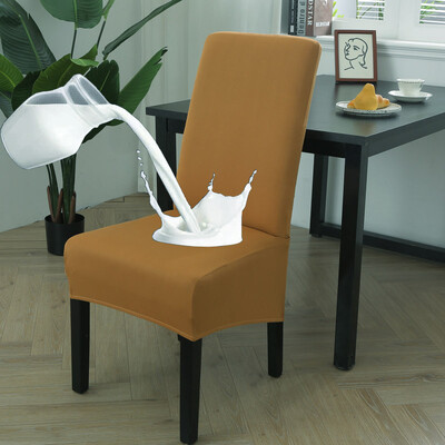 αδιάβροχο Ψηλή πλάτη XL/M Μέγεθος μασίφ Κάλυμμα καρέκλας Stretch φόρεμα για καλύμματα καρέκλας για τραπεζαρία Γάμος θήκη για διακόσμηση σπιτιού