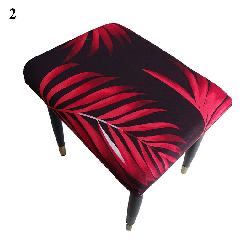 1 tk ruudukujulised eemaldatavad taburetist katted ühevärvilised istmekaitsed magamistoa geomeetrilise trükiga istmeümbrisele, ruudukujulised väljaheite kate Uus