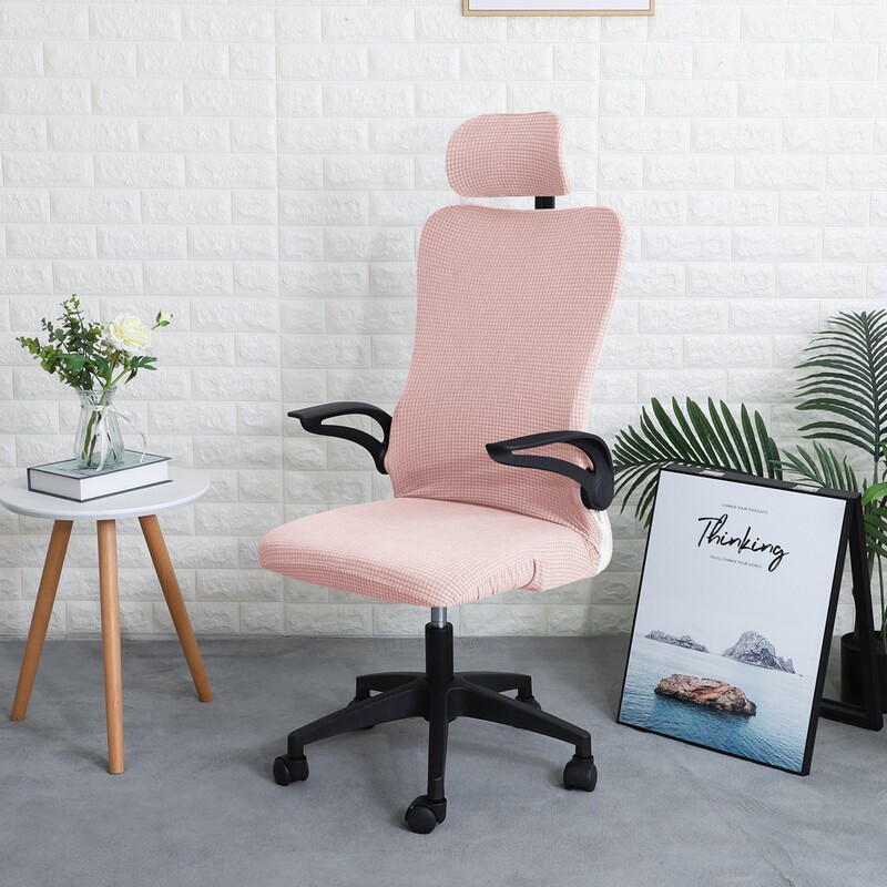 Αδιάβροχο κάλυμμα καρέκλας παιχνιδιών με κάλυμμα προσκέφαλου για γραφείο Internet Cafe Υποβραχιόνιο υπολογιστή για παιχνίδια Καλύμματα καρέκλας