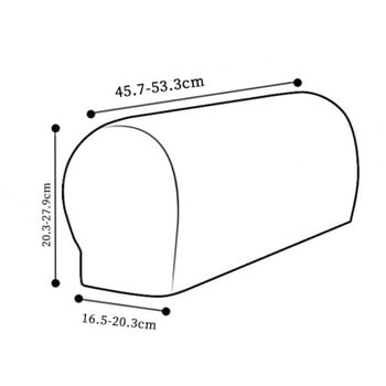 2 бр. Издръжливи калъфи за подлакътници Декоративни калъфи за ръце за столове Миещи се ярки цветове Меки на допир калъфи за подлакътници