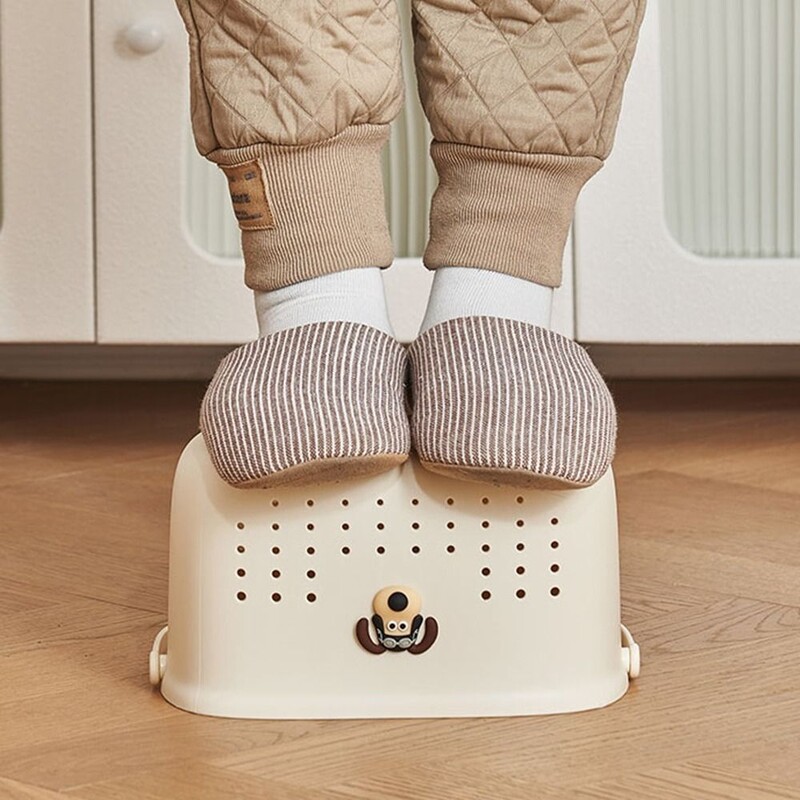 Πλαστικό καλάθι αποθήκευσης με λαβές Κοίλο καλάθι ντους με τρύπες Καλάθι τσάντα περιποίησης μπάνιου