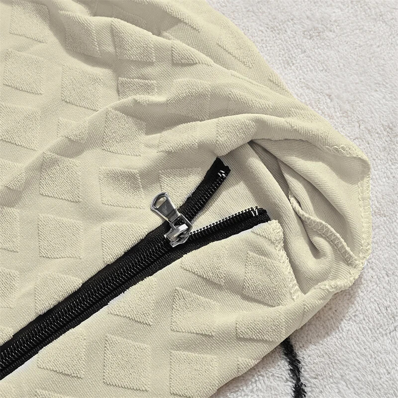 Jacquard mängutooli kate Arvutitooli istmekaitse pestav ümbris Elastne Bossi kontoritooli kate koos käetugede katetega