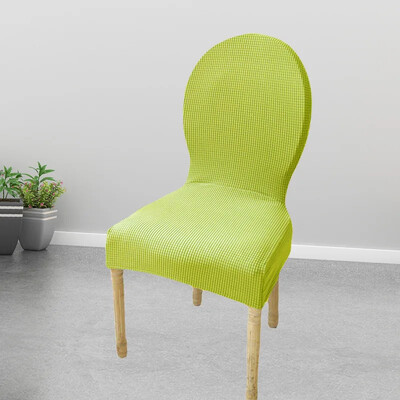 Στρογγυλό κάλυμμα καρέκλας πλάτης Jacquard Ρυθμιζόμενο μεγάλο μέγεθος Θήκη μαξιλαριού πολυτελείας 2024 Χριστουγεννιάτικο κάλυμμα καθίσματος Streach Κάλυμμα καρέκλας τραπεζαρίας