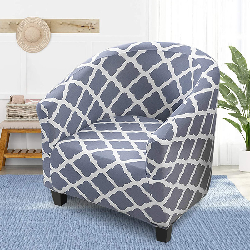 Club Chair Slip Cover vanni tooli katted tugitoolidele, kõrge venivusega tugitooli kate, elutoa mööblikaitse