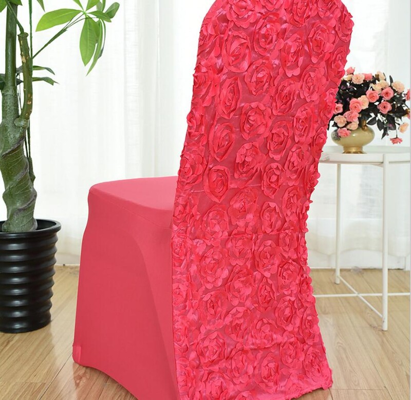 Spandex toolikate pulmade kaunistamiseks, roositikandid, universaalne hotellibankett, sünnipäevapidu, kena luksusmuster