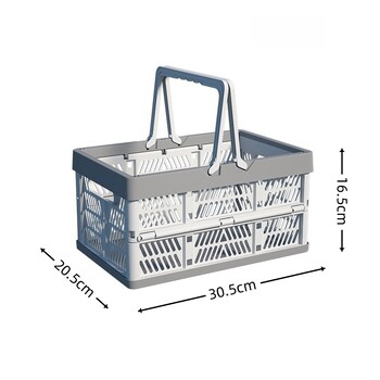 Сгъваеми кошници за съхранение могат да се използват за пазаруване в супермаркети Ежедневни нужди Зеленчуци Плодове Къмпинг на открито Домашно съхранение