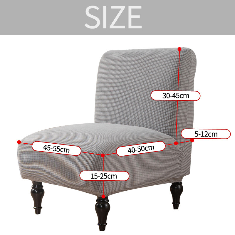 Elastne paksendav rasvapea tooli kate Käevarreta ühe paksusega tooli diivani kate Piiriülene kate чехлы на кресло Universaalne