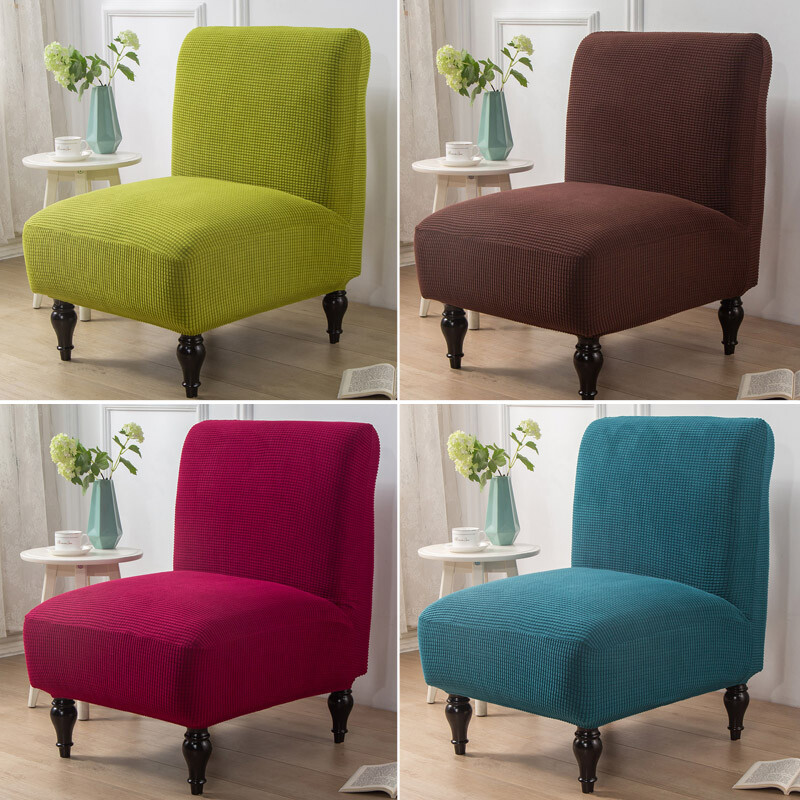 Elastne paksendav rasvapea tooli kate Käevarreta ühe paksusega tooli diivani kate Piiriülene kate чехлы на кресло Universaalne