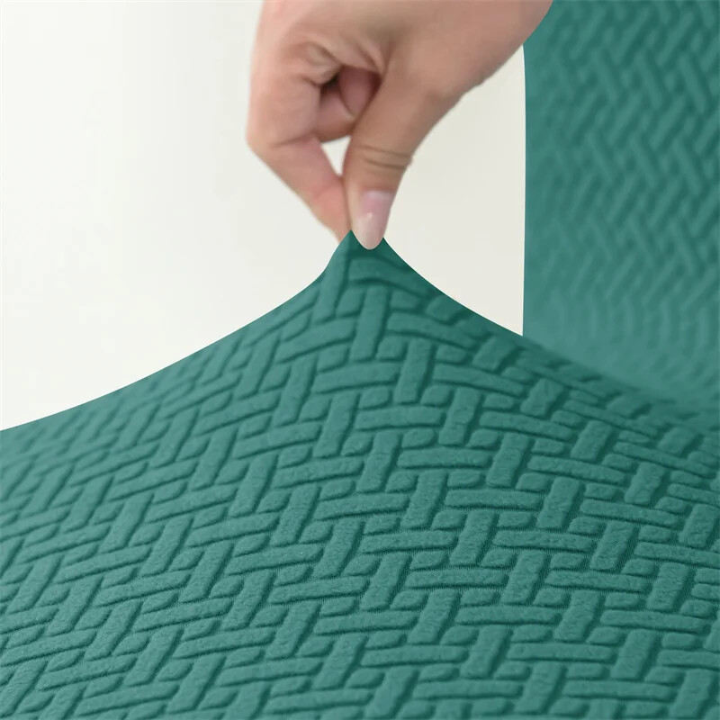 1/6Pcs Jacquard Bar Κάλυμμα καρέκλας Σκαμπώ Bar Stretch Spandex Καρέκλες Γραφείου Slipcovers Κοντά καλύμματα πίσω καθισμάτων για τραπεζαρία κουζίνα