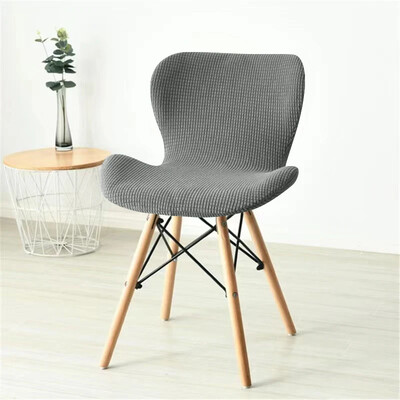 Polari fliiskangast Butterfly toolikatted Stretch spandex kumerad söögitooli katted Köök Hotellitoolid Ühevärvilised katted