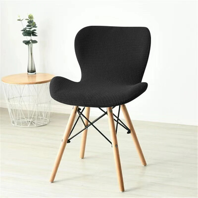 Polari fliiskangast Butterfly toolikatted Stretch spandex kumerad söögitooli katted Köök Hotellitoolid Ühevärvilised katted