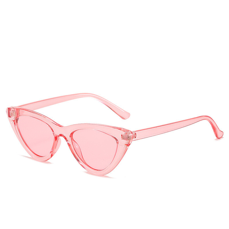 3009 Trokutaste plastične mačkaste sunčane naočale za žene Europske i američke sunčane naočale Anti-UV naočale Vanjska trgovina na veliko 