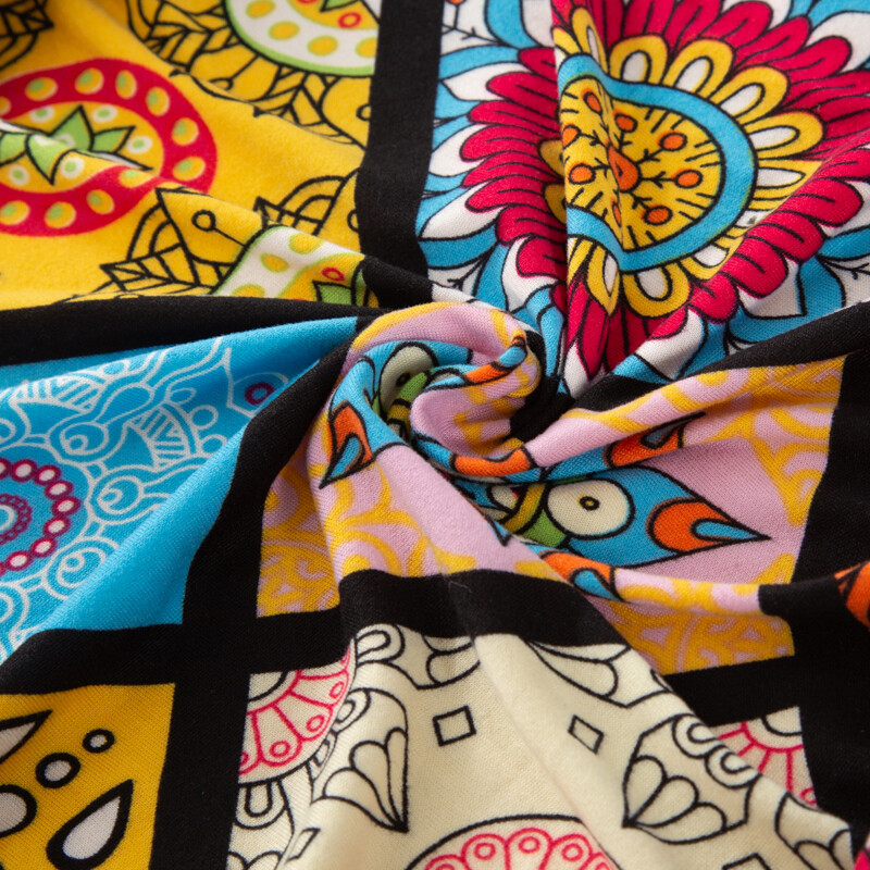 Otisnuta Wing navlaka za stolicu Rastezljivi spandex Wingback navlake za sofe Uklonjive navlake za fotelju s navlakom za sjedalo