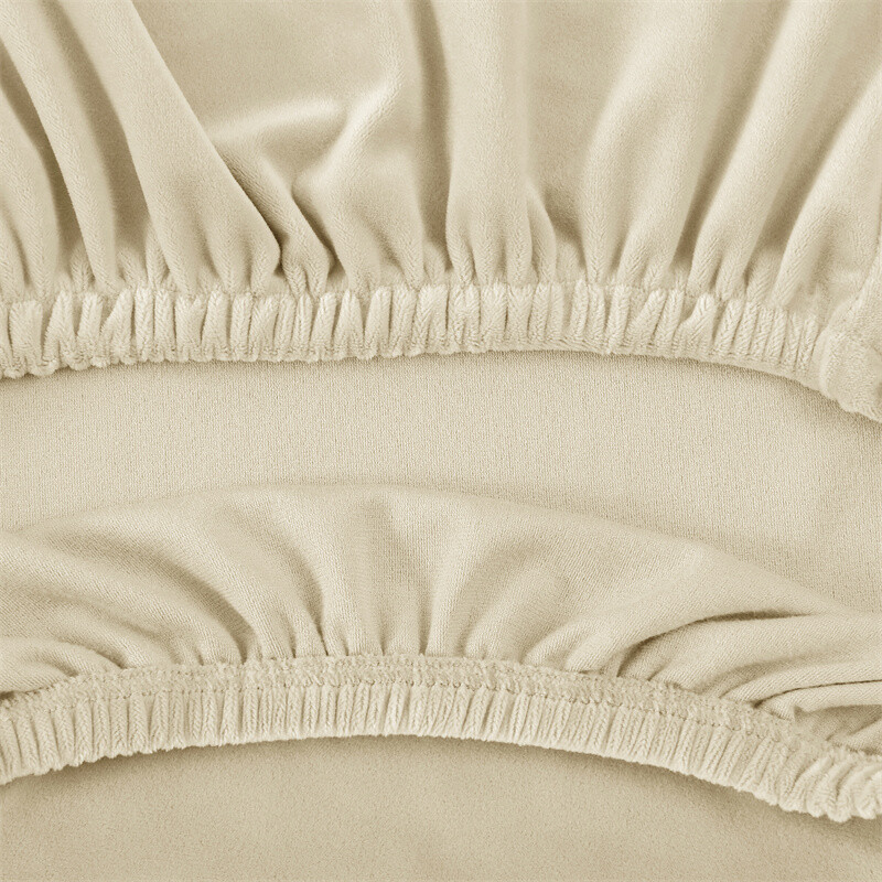 Sametine elastne söögitooli kate Strech spandex tooli katted kõrge seljaga kaldus tugitoolide katted bankettide kodusisustamiseks