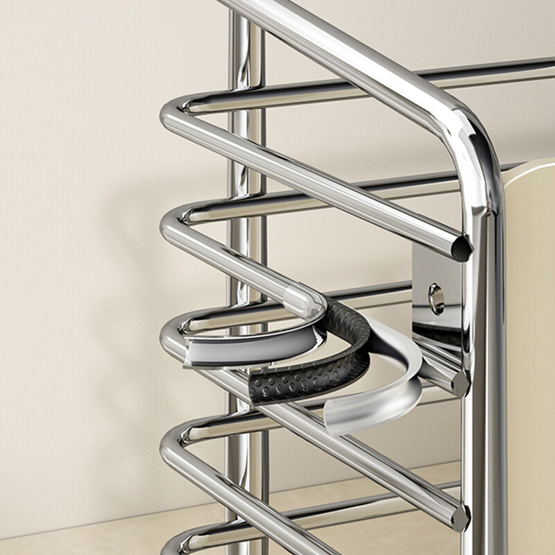 WMMO multifunktsionaalne söögipulgapuur konksudega Korrosioonivastane galvaniseeritud süsinikterasest puur köögiriistade vidina jaoks