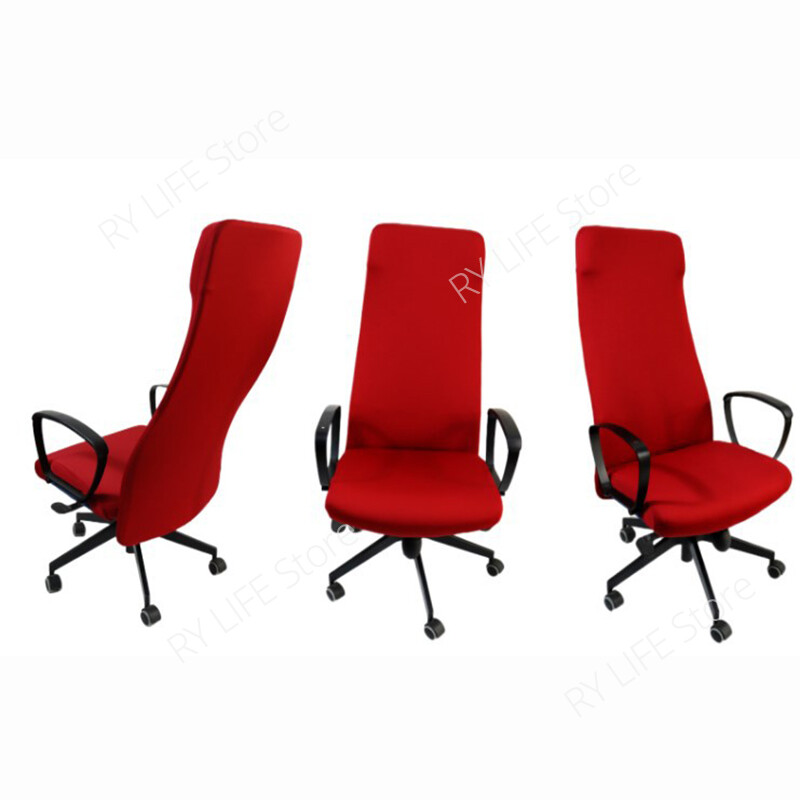 Tolmukindel kontoritooli kate Stretch arvutitooli kate Elastne istmekate arvutitoolile istmekorpuse tugitooli kate