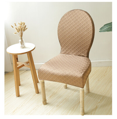 Ümmarguse seljatoega toolikatted Söögitoa elastsed istmekatted Kööki kaitseümbris Tooli kate Stretch hotelli banketi väljaheite kate