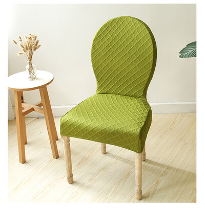 Ümmarguse seljatoega toolikatted Söögitoa elastsed istmekatted Kööki kaitseümbris Tooli kate Stretch hotelli banketi väljaheite kate