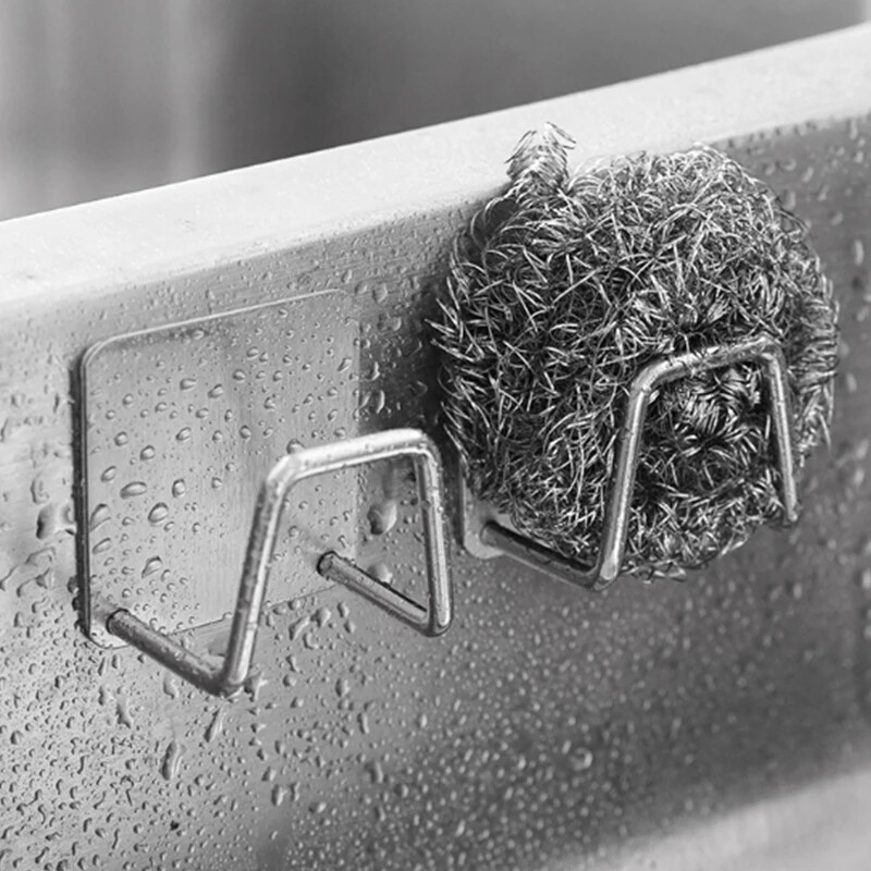 Köögi roostevabast terasest käsnad isekleepuvad valamukäsnad äravoolukuivatusresti hoidikud Köögivalamute tarvikud Dropshipping