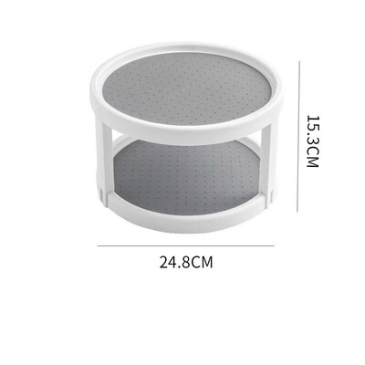 360 kraadi pöörlev hoiukarussell ümmargune riiul Vürtside organiseerija Pöörlev abivahend Köögis libisemiskindel hoiustamisaparaat