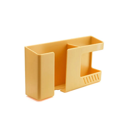 Multifunktsionaalne seinale paigaldatav hoiukarp Puntsivaba mobiiltelefoni kaugjuhtimispuldi hoiustamisriiul Vannitoa seina prahihoidik