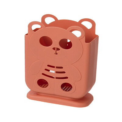 Creative Panda Клетка за пръчици за хранене Нож в европейски стил Вилица Лъжица Държач за съхранение Стоящи прибори Стойки за оттичане Кухненски органайзер Кутия
