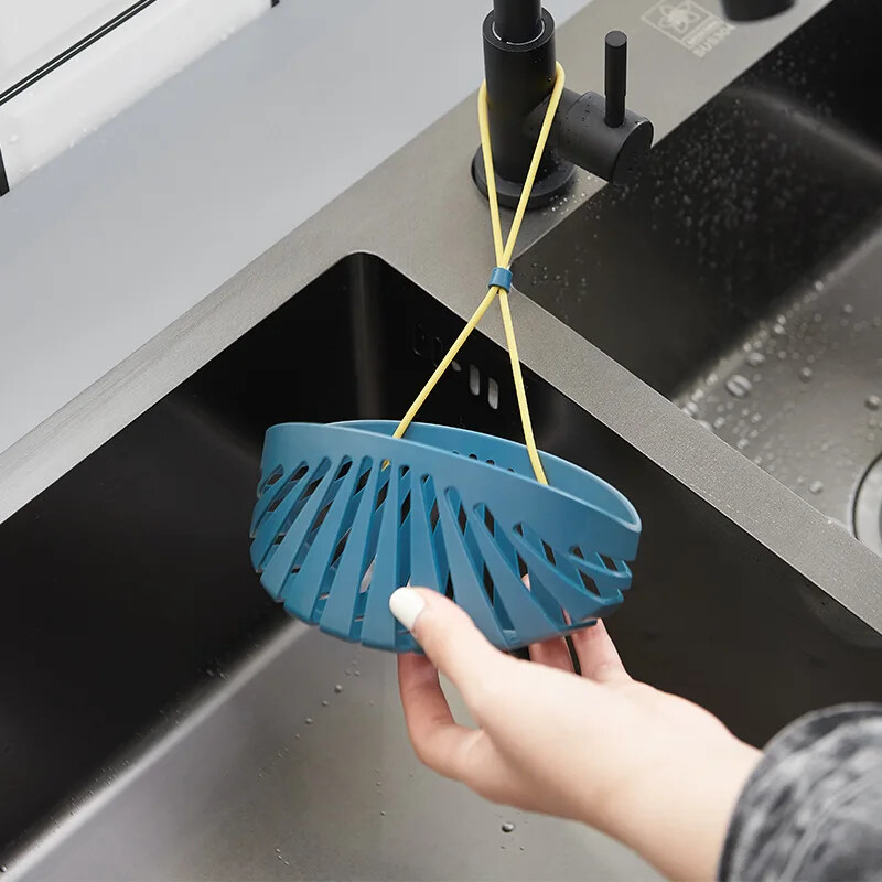 Valamu Seep Käsn äravoolurest Rippkorv Hoiuhoidik Riiul Organisaator Dushialus Vannitoa Köögitarvikud