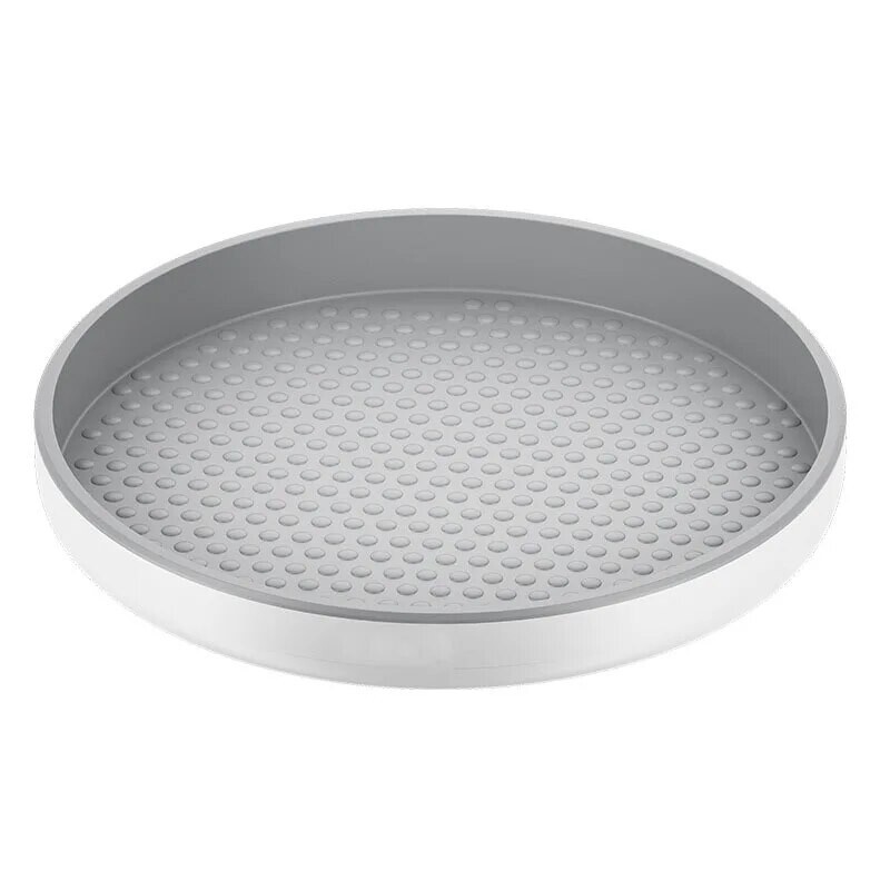 Πολυλειτουργικός περιστρεφόμενος δίσκος καρυκευμάτων κουζίνας, κυκλική σχάρα αποθήκευσης, χώρος αποθήκευσης και φινιρίσματος πικάπ