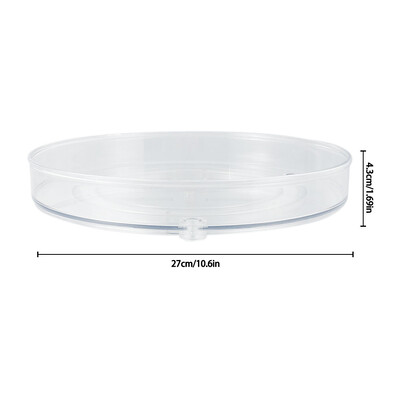 360° pöörlevad hoiualused Köögikapp Spice Pöördlaud Multifunktsionaalne Vannitoa Meik Selge Organiseerija Köögitarvikud