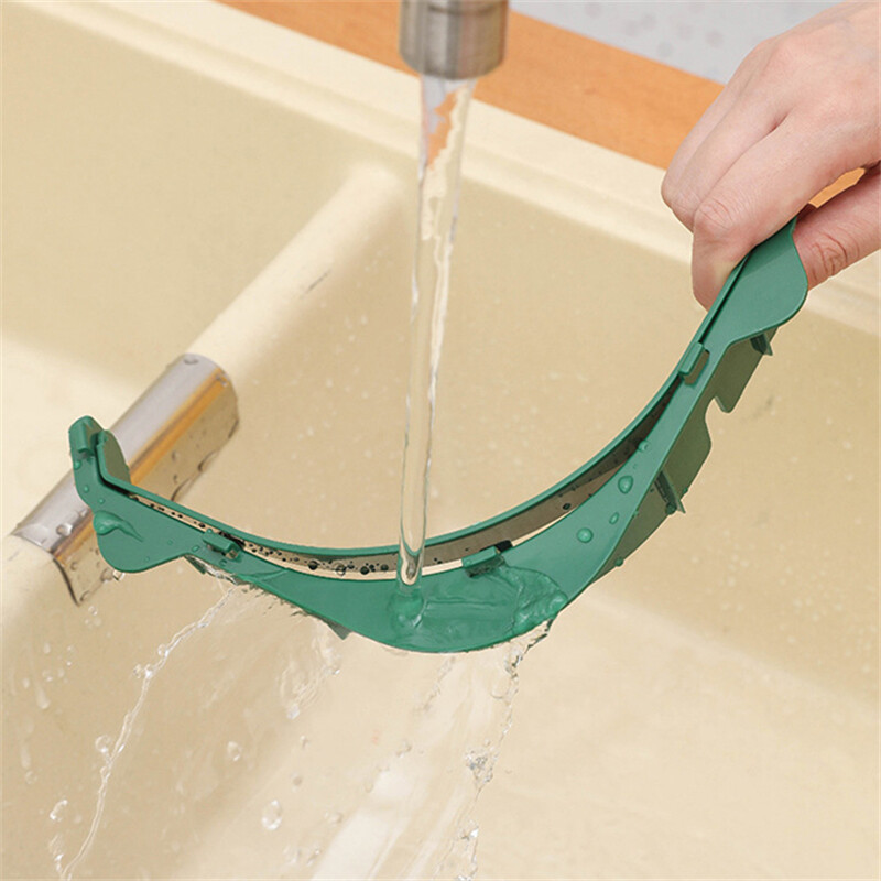 Мултифункционална мрежа за филтър за мивка Поставка Триъгълен държач за кърпи Цедка за остатъци Мрежа против запушване Кошче за боклук Висяща торба Устройство за оттичане