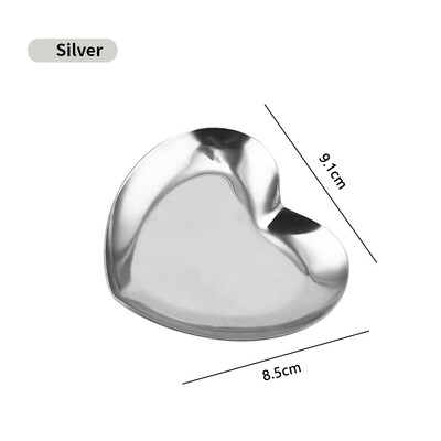 Tavă de depozitare bijuterii din oțel inoxidabil Depozitare cosmetică din metal Tort oval Tavă de desert cu fructe Farfurie pentru gustări Organizator de bucătărie Tavă cu nuci