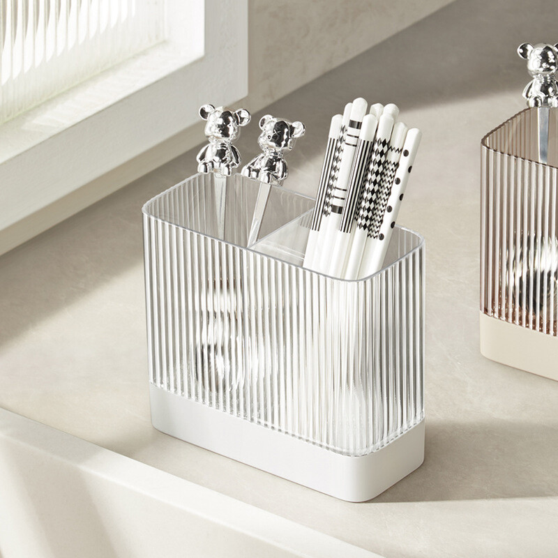 Seinale kinnitatav söögiriistade hoidik ovaalne söögiriistade hoidik plastikust lusikas kahvel söögipulk nuga köögiriistade hoidik äravoolu hoiustamisrest