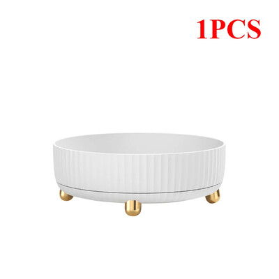 360 Въртяща се неплъзгаща се поставка за подправки Шкаф за килер Въртяща се тава за съхранение на контейнер за кухненски подправки Организатор за съхранение