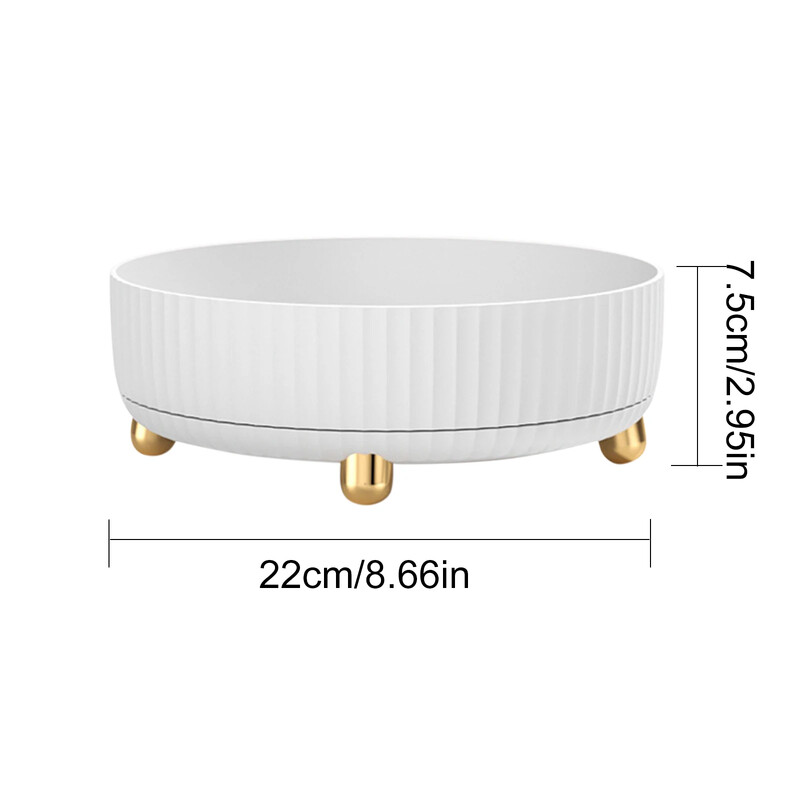 360 Въртяща се неплъзгаща се поставка за подправки Шкаф за килер Въртяща се тава за съхранение на контейнер за кухненски подправки Организатор за съхранение