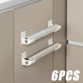 1/2/3 комплекта Непробиваема найлонова опаковка за торби за боклук Поставка за съхранение Многофункционален хладилник Регулируема поставка за съхранение Поставка за съхранение