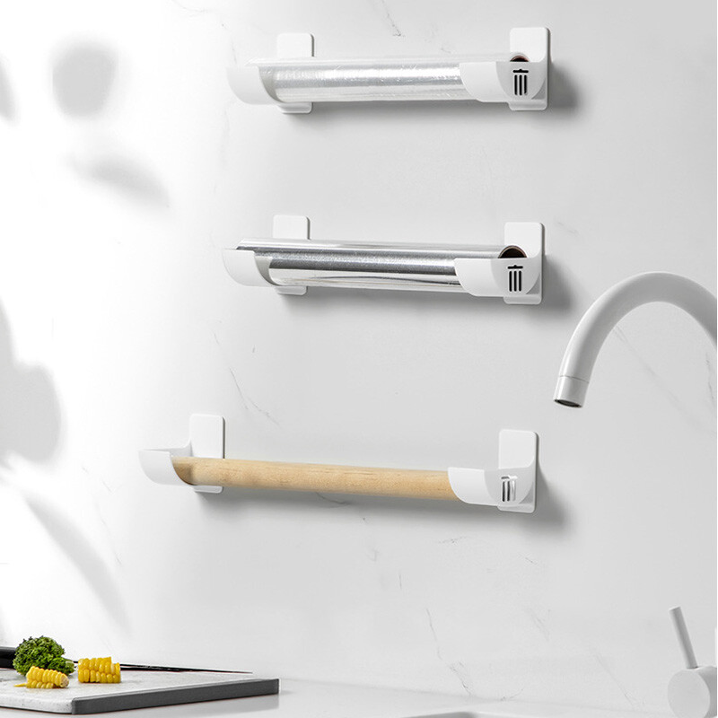 1/2/3 комплекта Непробиваема найлонова опаковка за торби за боклук Поставка за съхранение Многофункционален хладилник Регулируема поставка за съхранение Поставка за съхранение