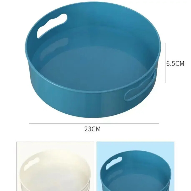 Αποθήκευση κουζίνας Περιστρεφόμενο ντουλάπι 360 μοιρών Organizer μπάνιου Καλλυντικό περιστρεφόμενο δίσκο αποθήκευσης μπαχαρικών Στρογγυλό πιάτο ράφι