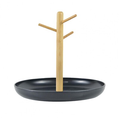 Lauaarvuti hoiualus Ruumisäästlik võtmeehtesahtel 3-tasandiliste puidust okstega Kerge, multifunktsionaalne kodu sissepääs