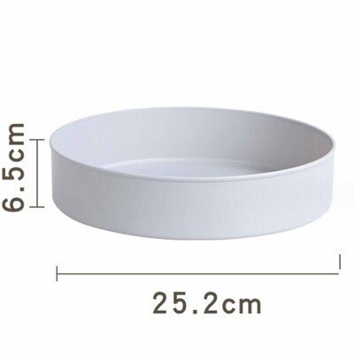 Αποθήκευση κουζίνας Περιστρεφόμενο ντουλάπι 360 μοιρών Οργανωτής μπάνιου Καλλυντικό περιστρεφόμενος δίσκος αποθήκευσης μπαχαρικών Στρογγυλό πιάτο ράφι