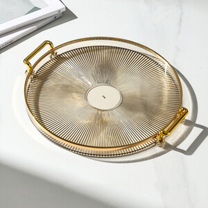 Multifunktsionaalne plastikust ümmargune hoiualus Koduköök Suupisted Puuviljad Toit Vürts Ehete Hoidikud Teekomplekti korraldaja