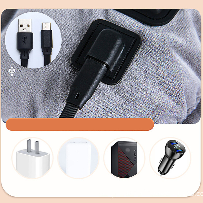 Elektriline soojenduspadi tool auto lemmiklooma kere talvine soojendusega padjasoojendaja 3 kiirusega reguleeritava temperatuuriga elektritekk Type-C