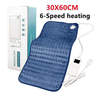 76x40cm/30X60 110V/220V Εξαιρετικά μεγάλο ηλεκτρικό μαξιλαράκι θέρμανσης για κράμπες περιόδου Χειμώνας Θερμική Θεραπεία Ανακούφισης Πόνος