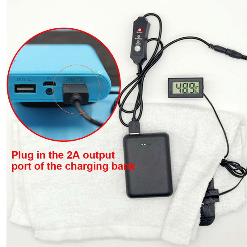 USB-soojenduspadi elektriline tekk lemmikloomade roomajate soojusmatt, soe reguleeritav temperatuurikontroller inkubaatori soojenduspadja kuumutustööriistad